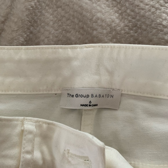 The Group Babaton (Aritzia) flared WHITE jeans. - Picture 3 of 5